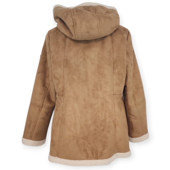 Ugg Koolaburra Hooded Shearling Jacket - Picture 5 of 11